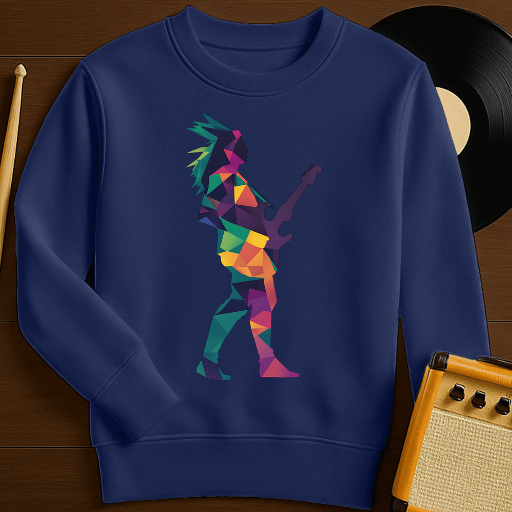 Technicolor Rock Crewneck - Navy
