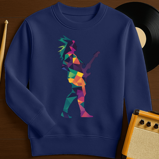 Technicolor Rock Crewneck - Navy