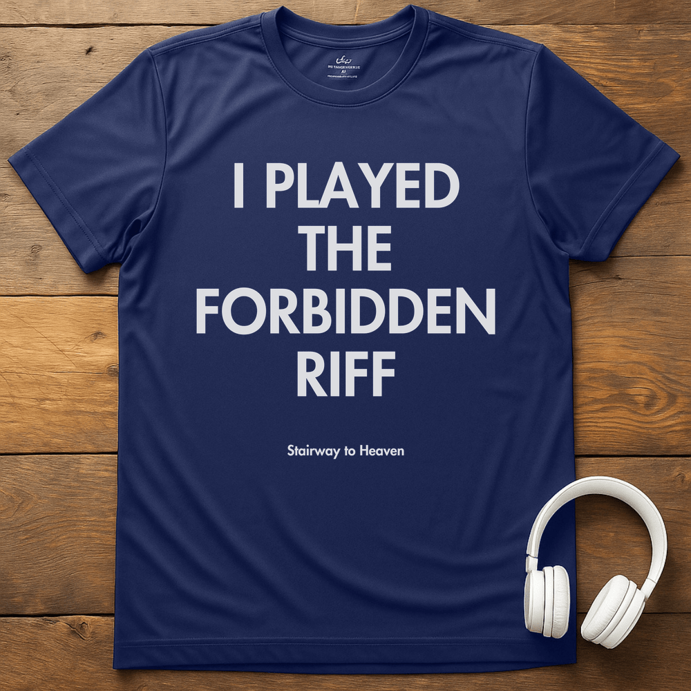 Forbidden Riff T-Shirt - Navy