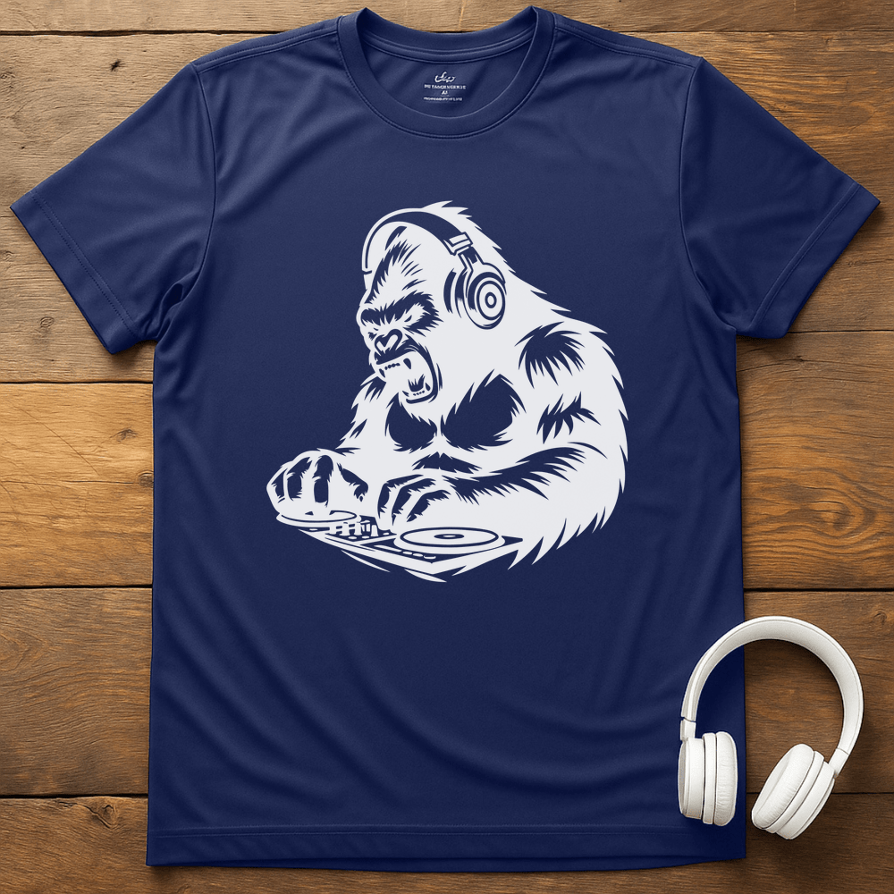 DJ Gorilla T-Shirt - Navy