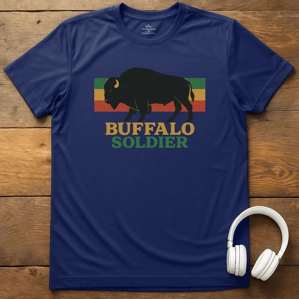 Buffalo Soldier T-Shirt - Navy