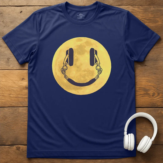 Moon Smile T-Shirt - Navy