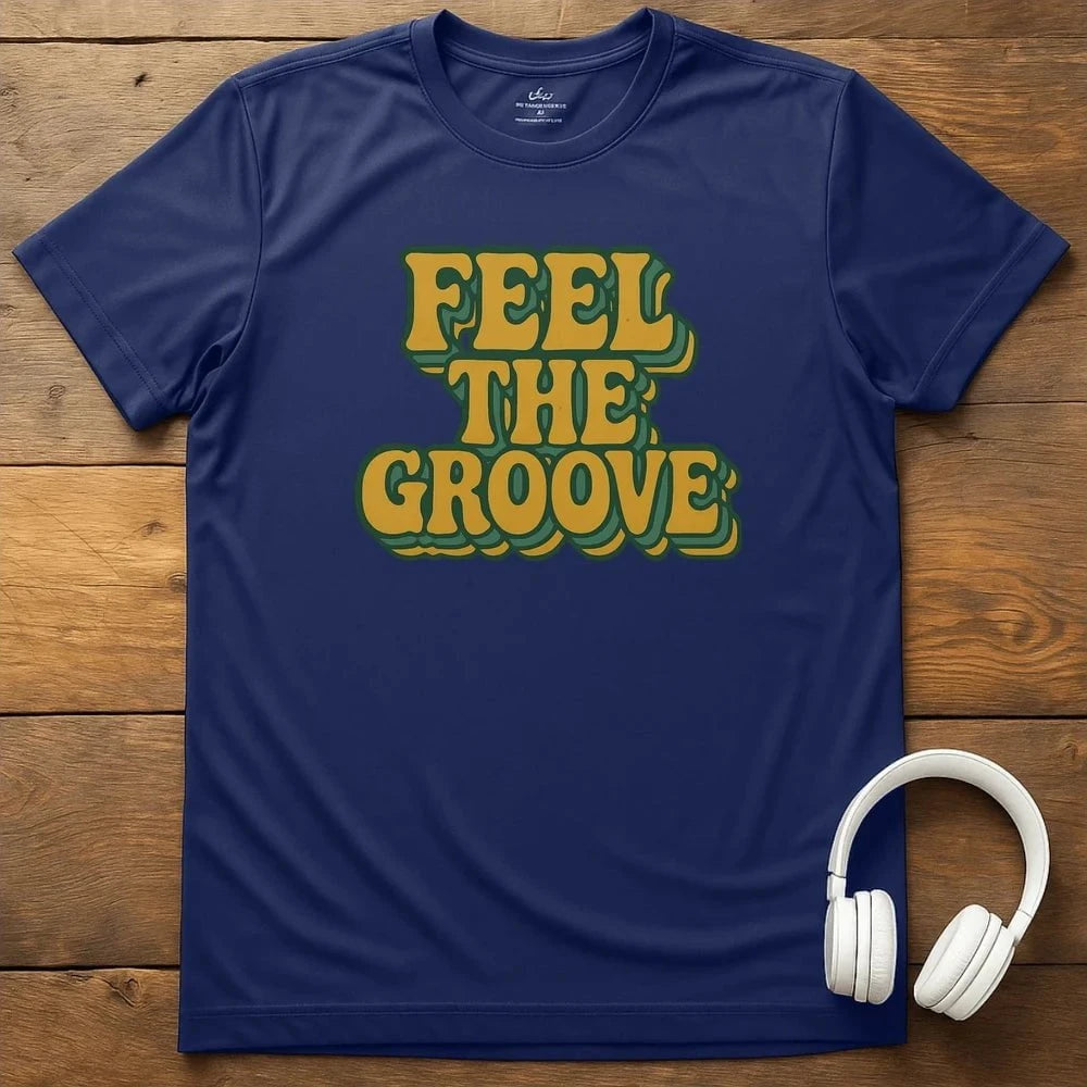 Feel The Groove T-Shirt - Navy
