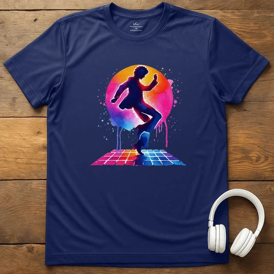Feelin The Groove T-Shirt - Navy