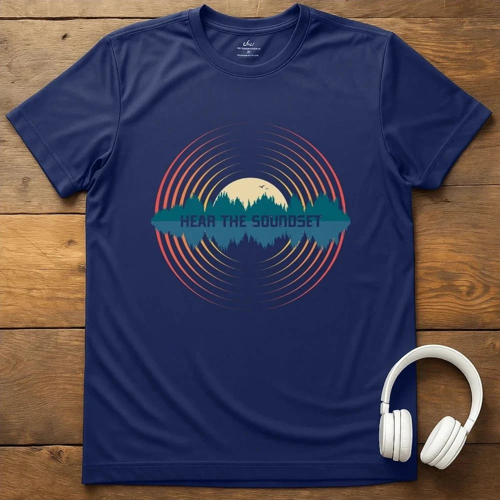 Hear The Soundset T-Shirt - Navy