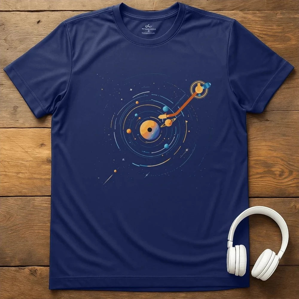 Solar Record T-Shirt - Navy