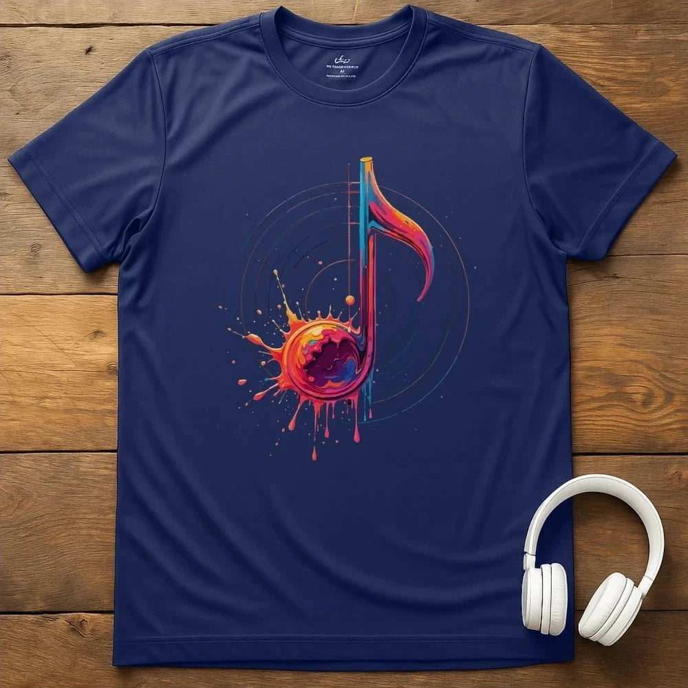 Color Me Music T-Shirt - Navy
