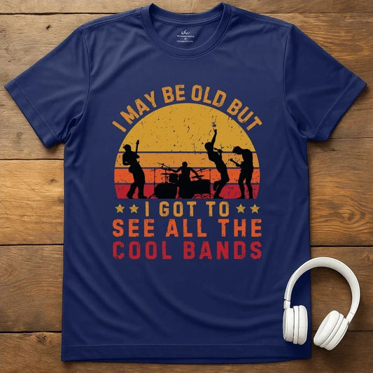 Cool Bands T-Shirt - Navy