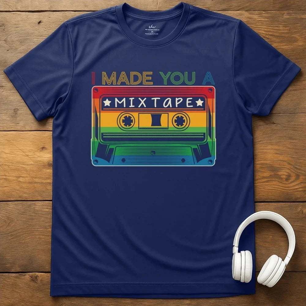 Mixtape T-Shirt - Navy