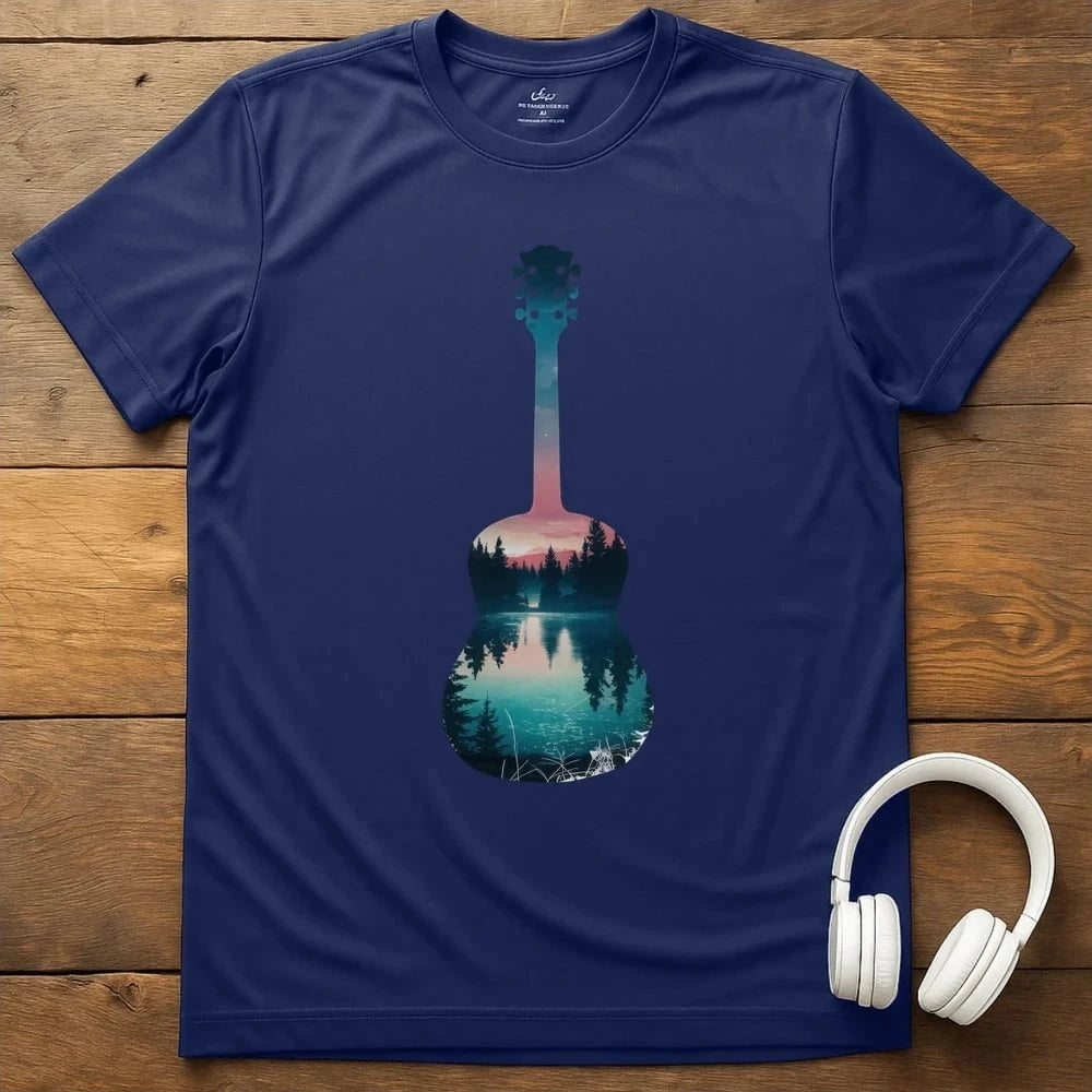 Muisc In Nature T-Shirt - Navy