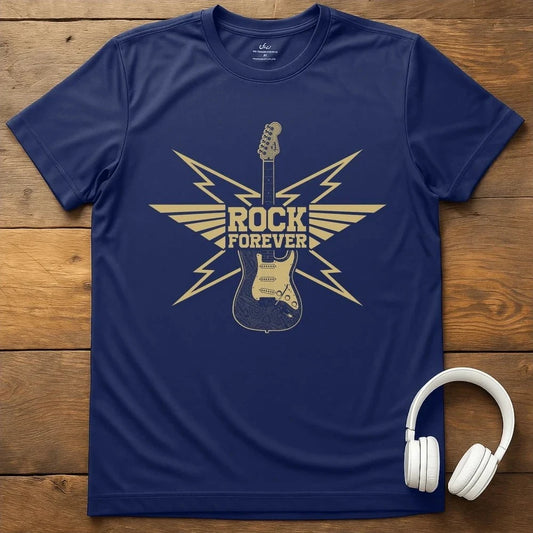 Rock Forever T-Shirt - Navy