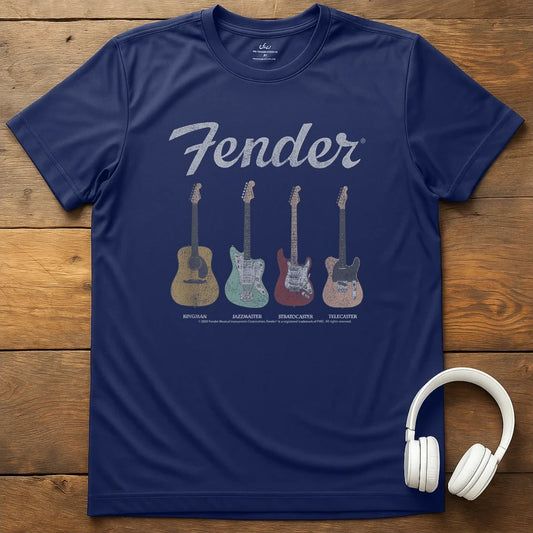 Fender Series T-Shirt - Navy