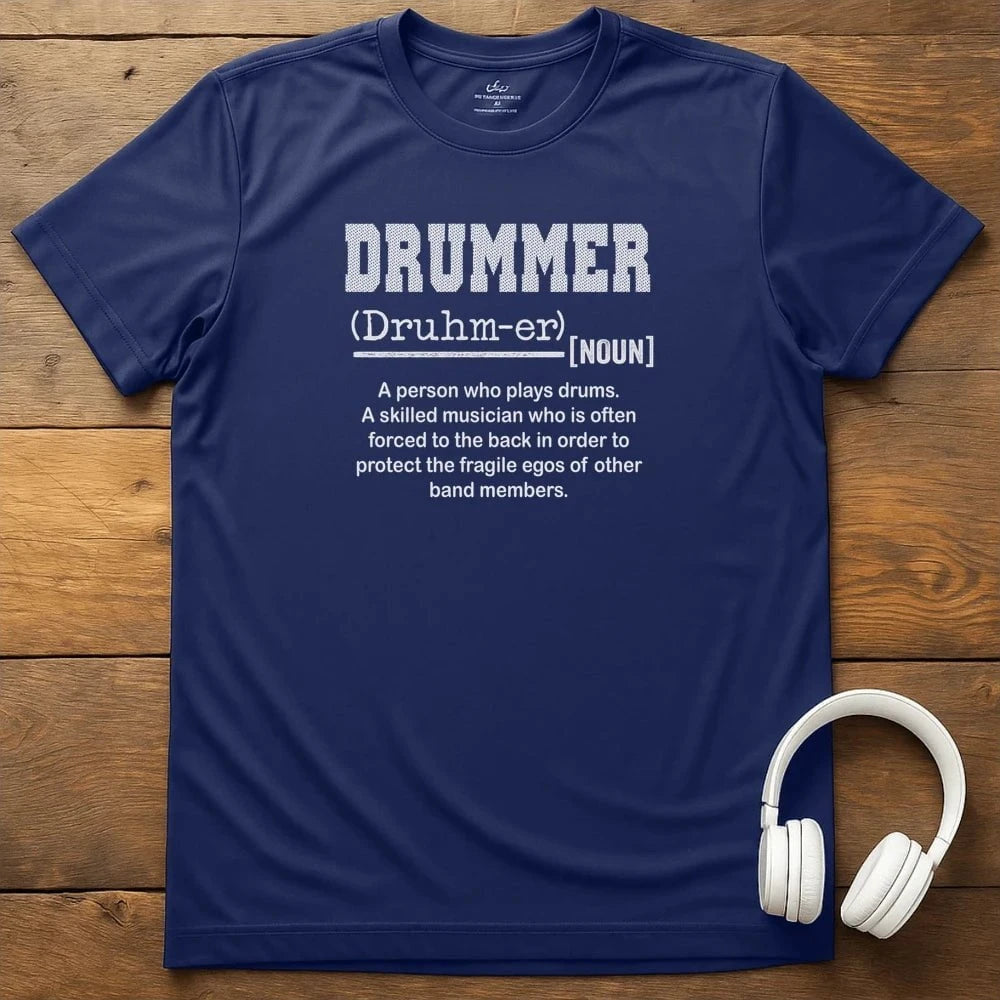 Drummer T-Shirt - Navy