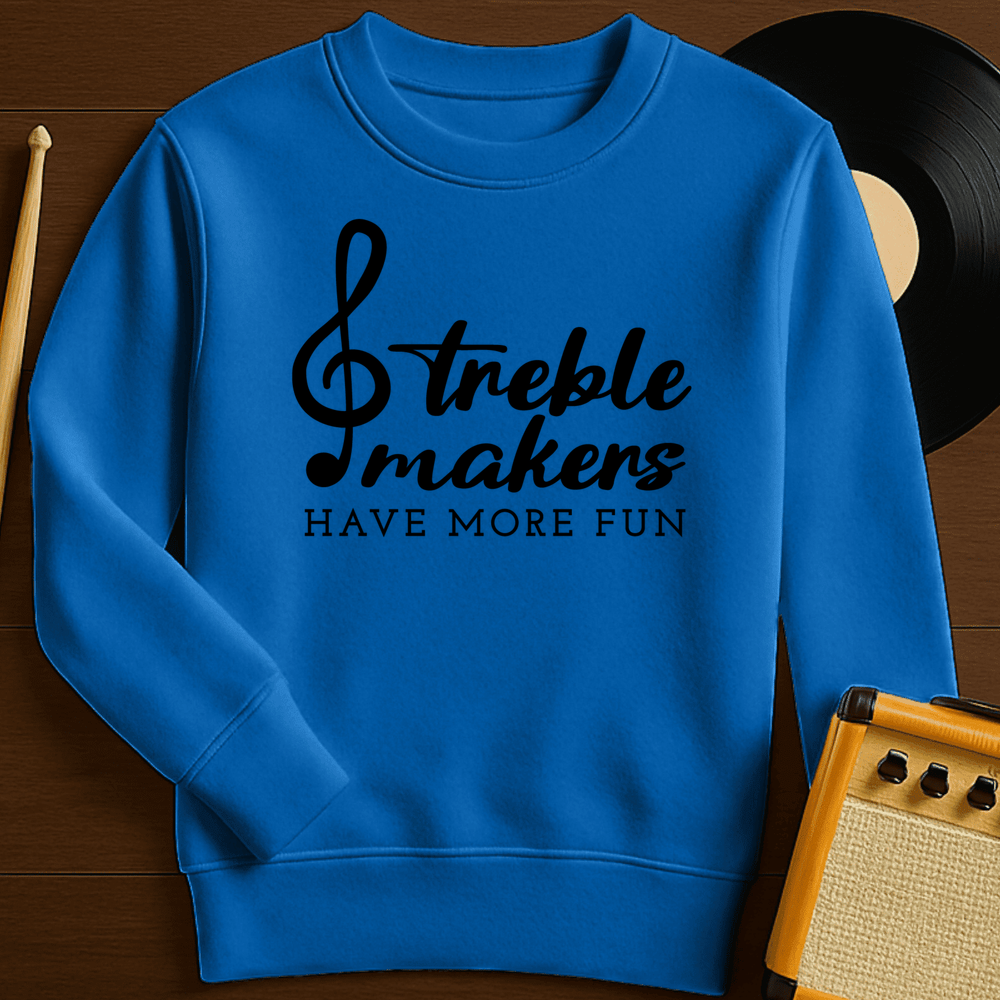 Treble Crewneck - Royal