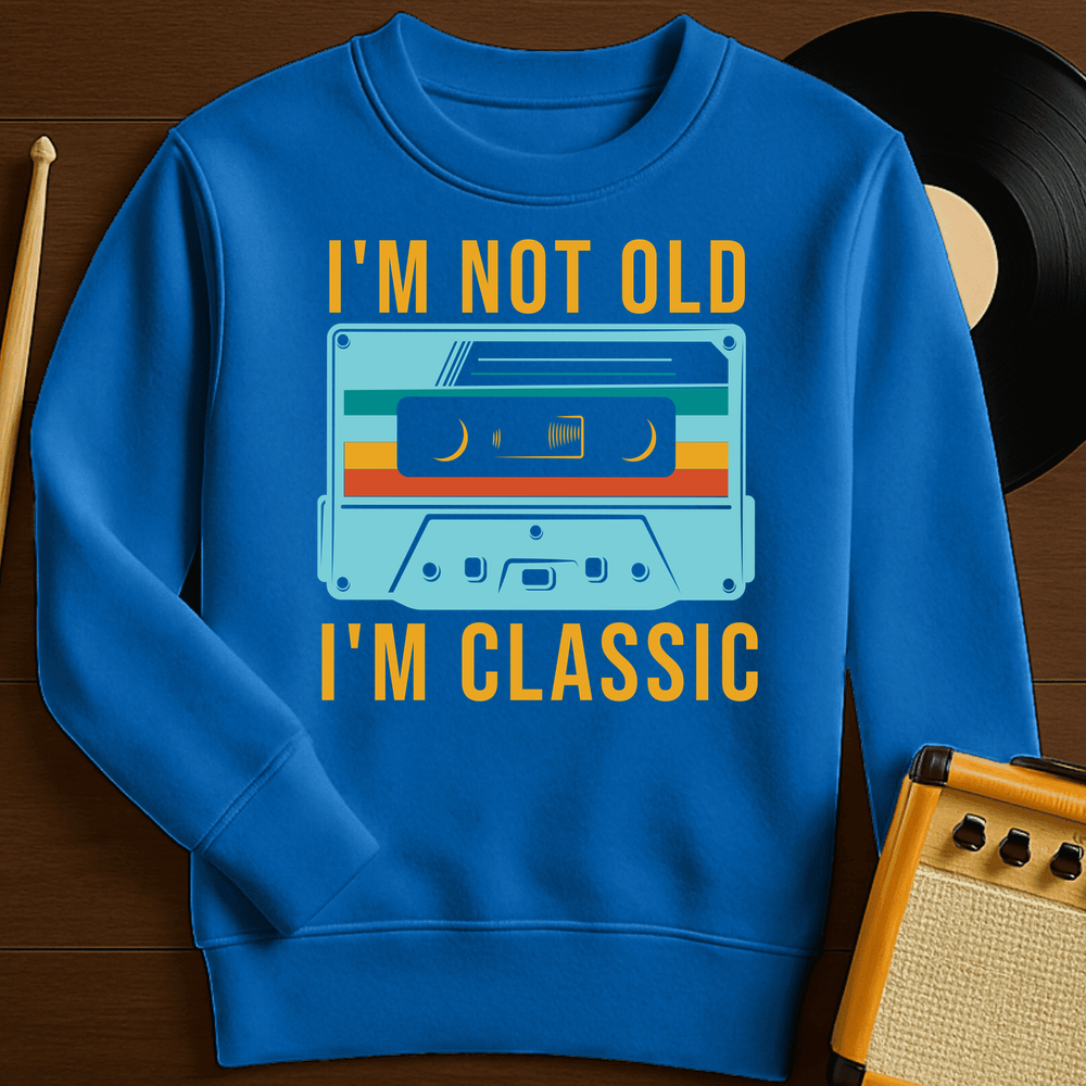 Not Old Crewneck - Royal