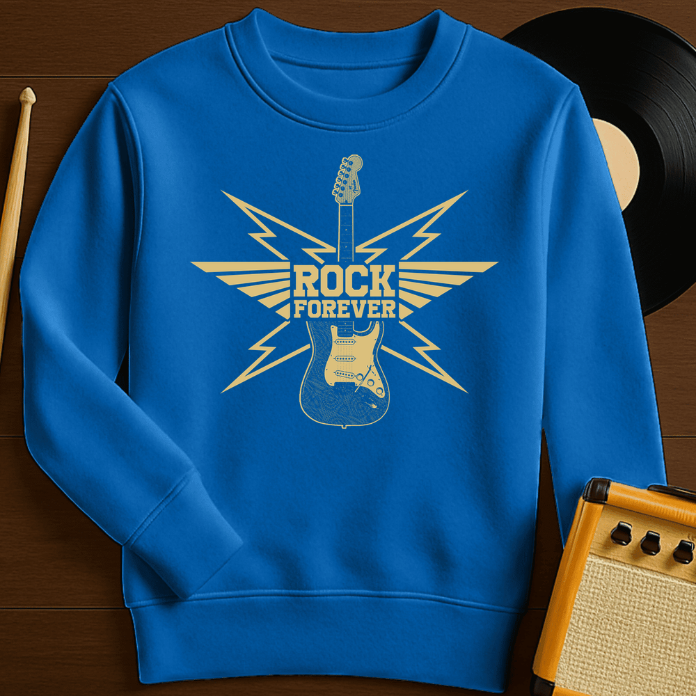 Rock Forever Crewneck - Royal
