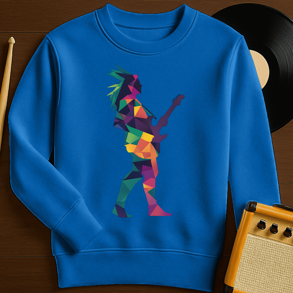 Technicolor Rock Crewneck - Royal