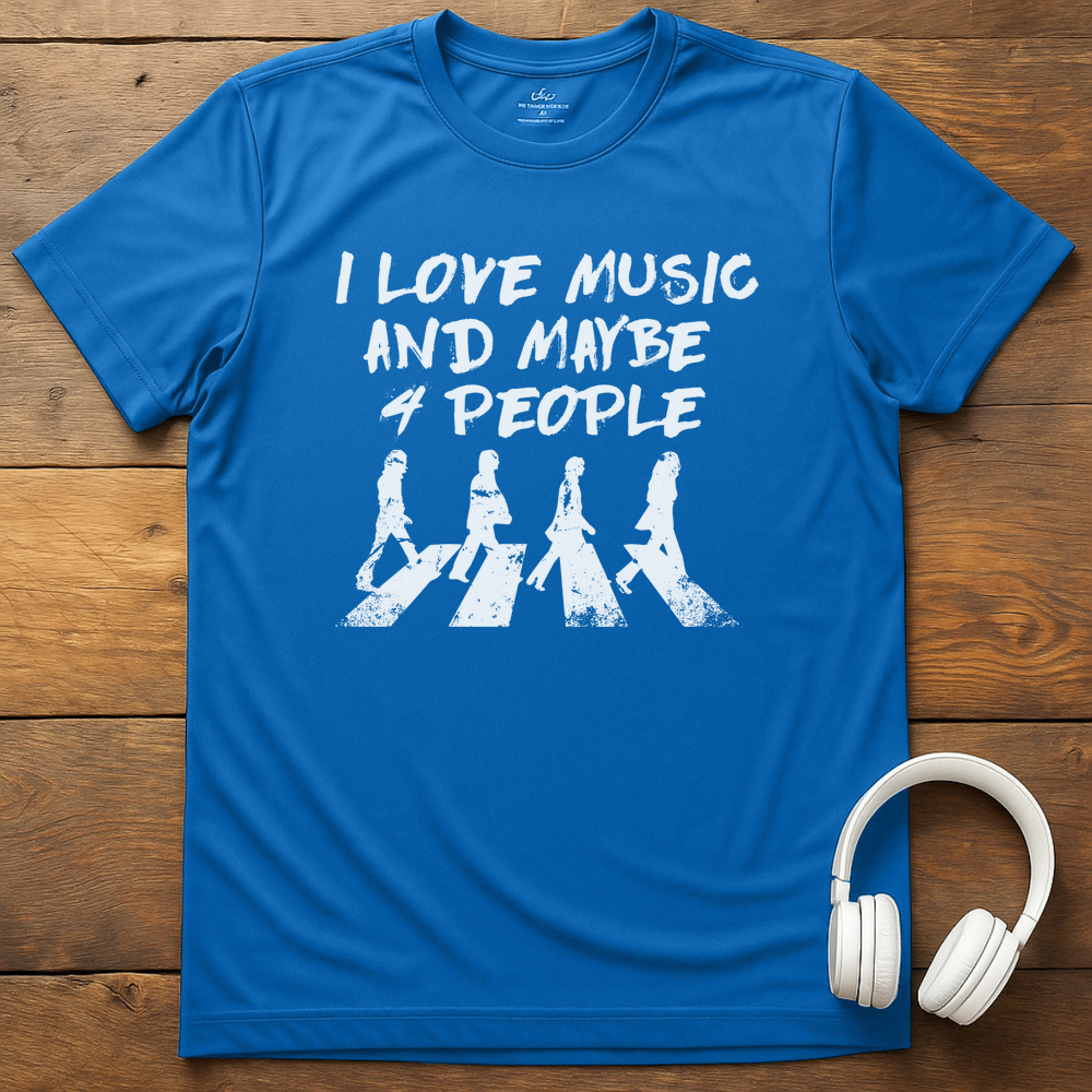 I Love The Beatles T-Shirt - Royal