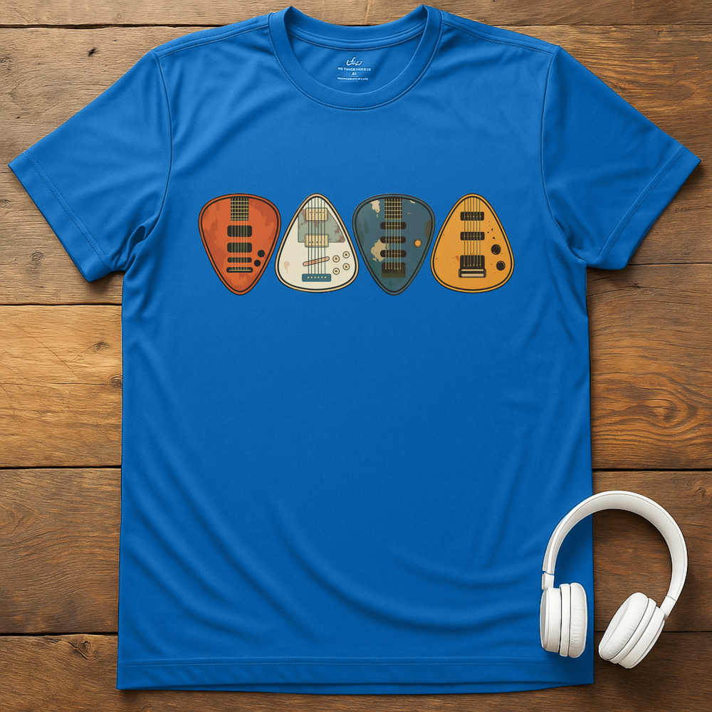 Vintage Picks T-Shirt - Royal