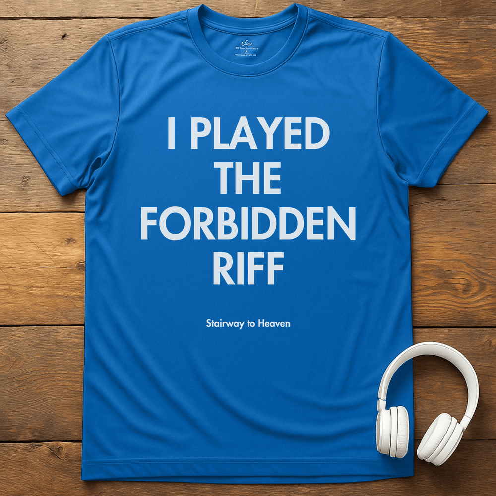 Forbidden Riff T-Shirt - Royal