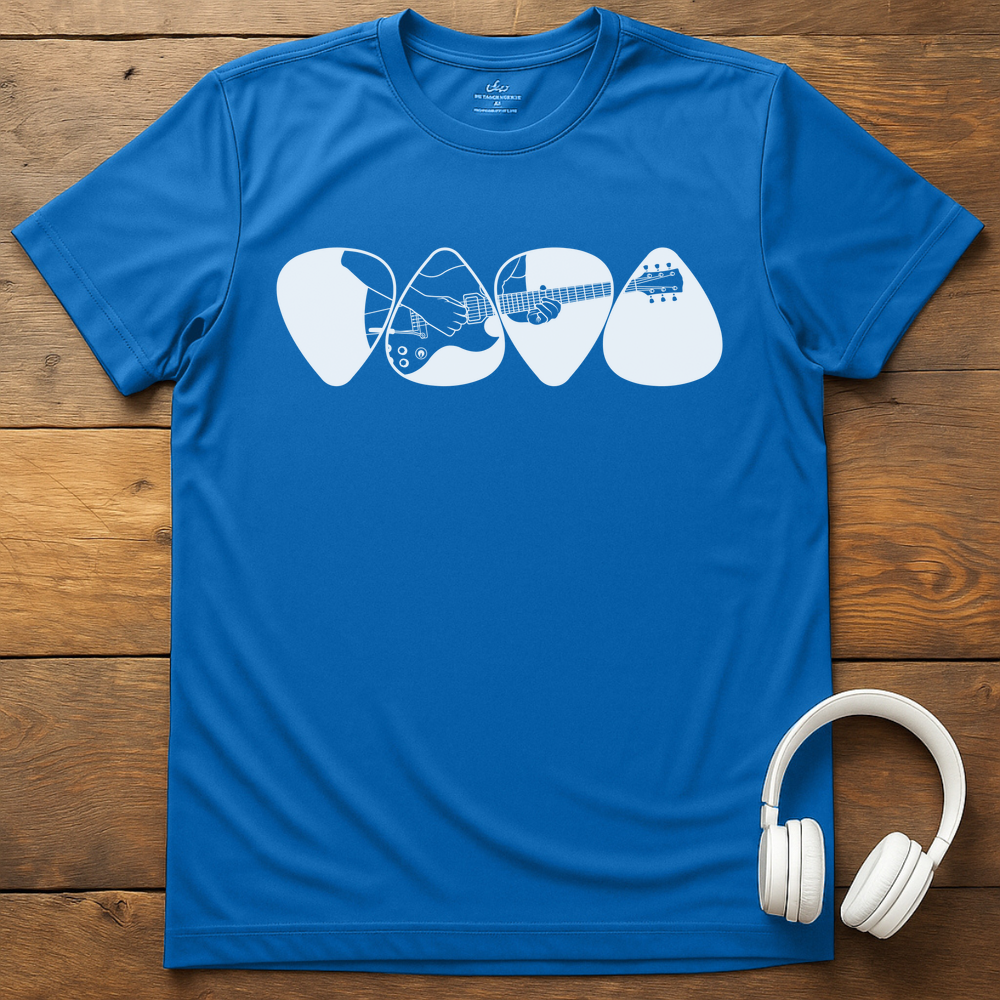Four Picks T-Shirt - Royal