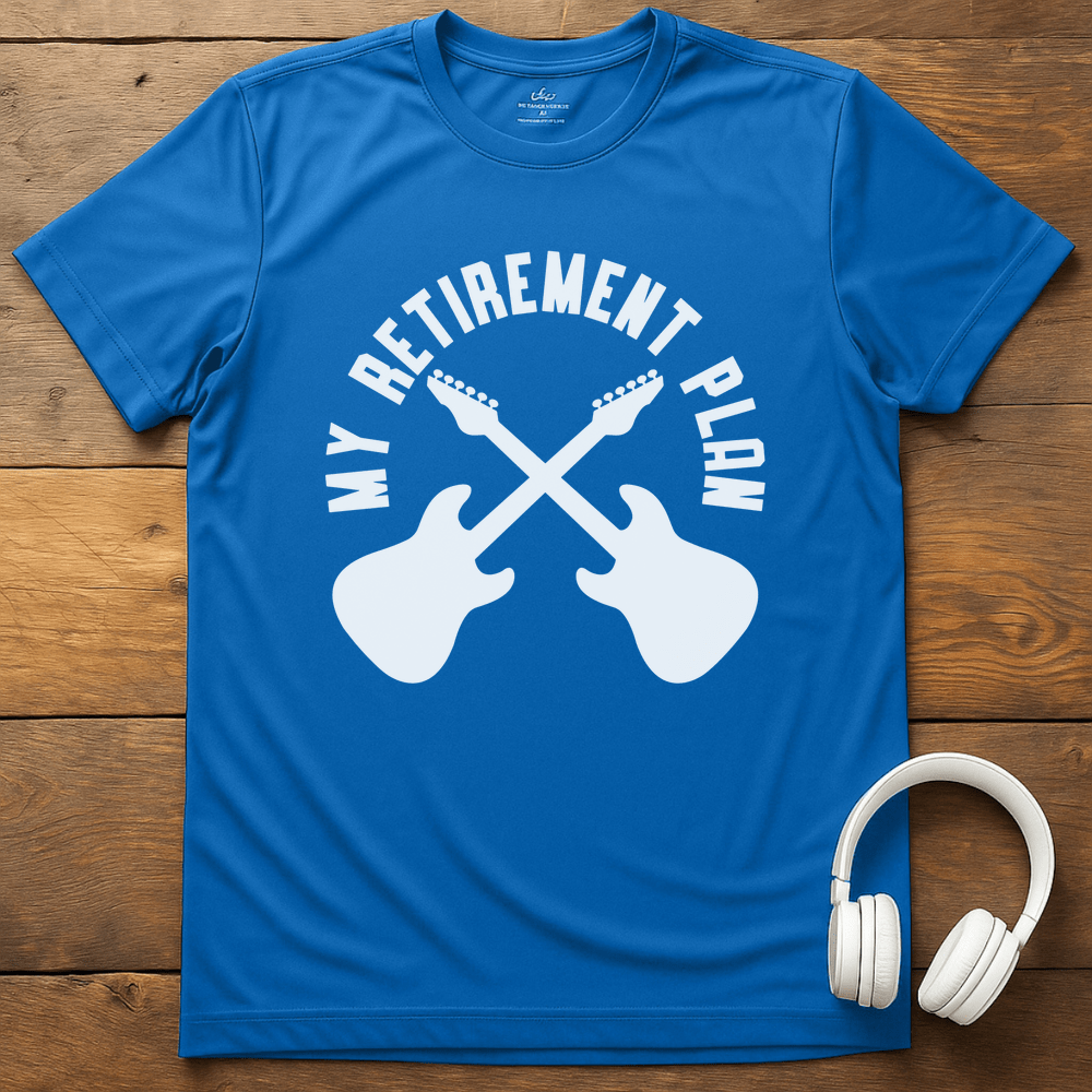 Retirement Plan T-Shirt - Royal