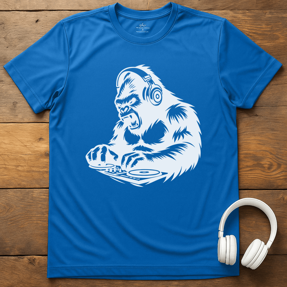 DJ Gorilla T-Shirt - Royal
