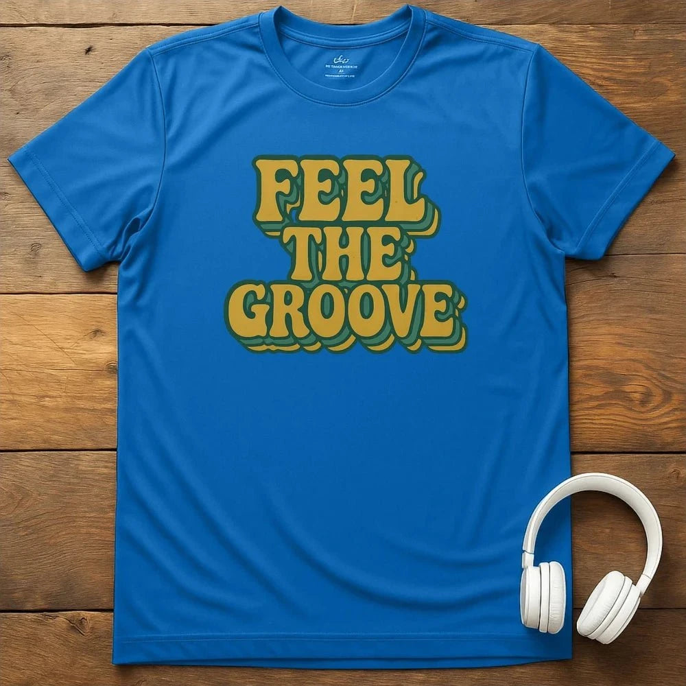 Feel The Groove T-Shirt - Royal