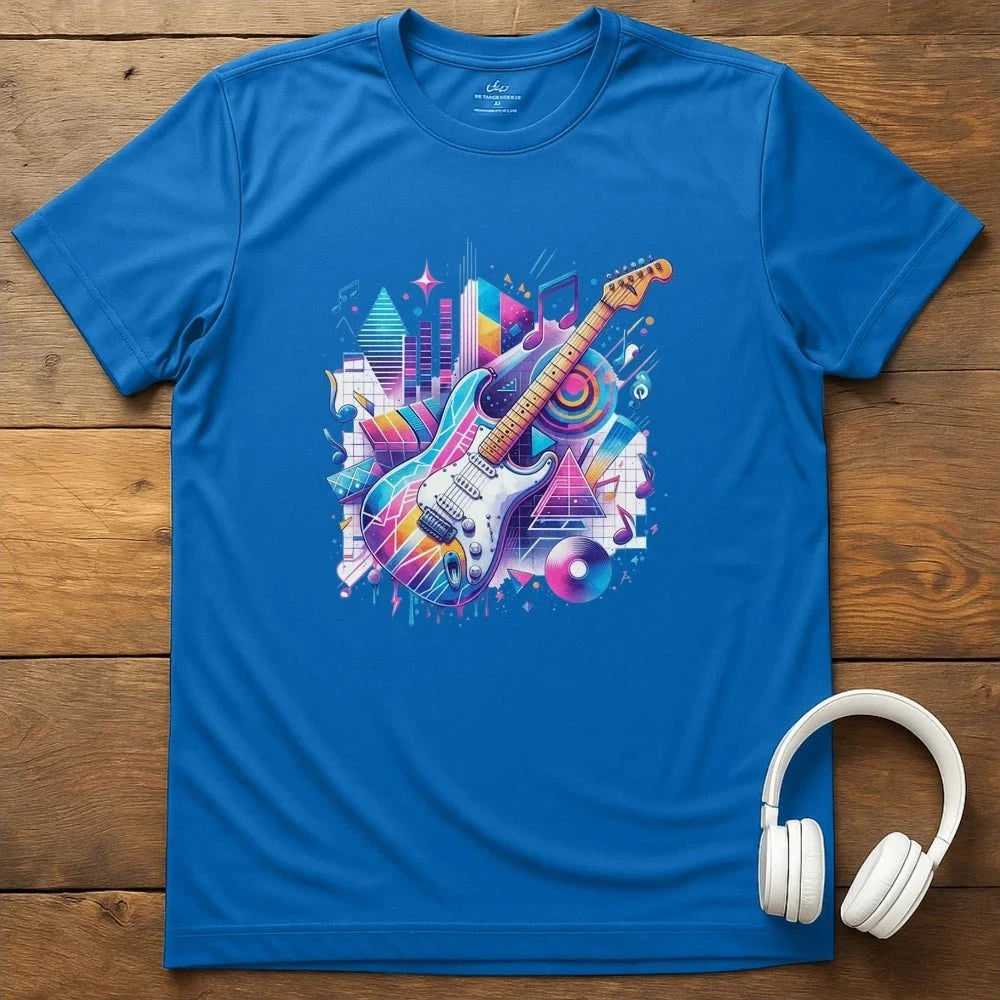 80s Rock T-Shirt - Royal