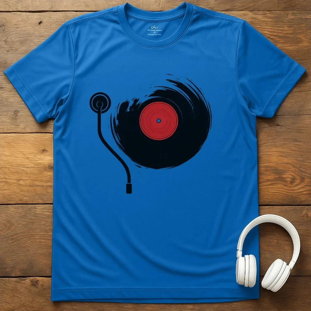 Vinyl Sound T-Shirt - Royal