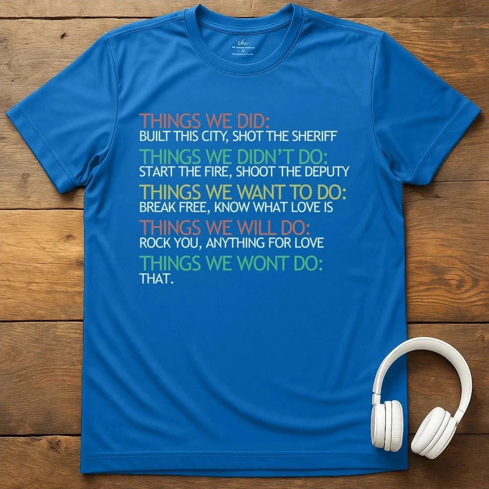 Things T-Shirt - Royal