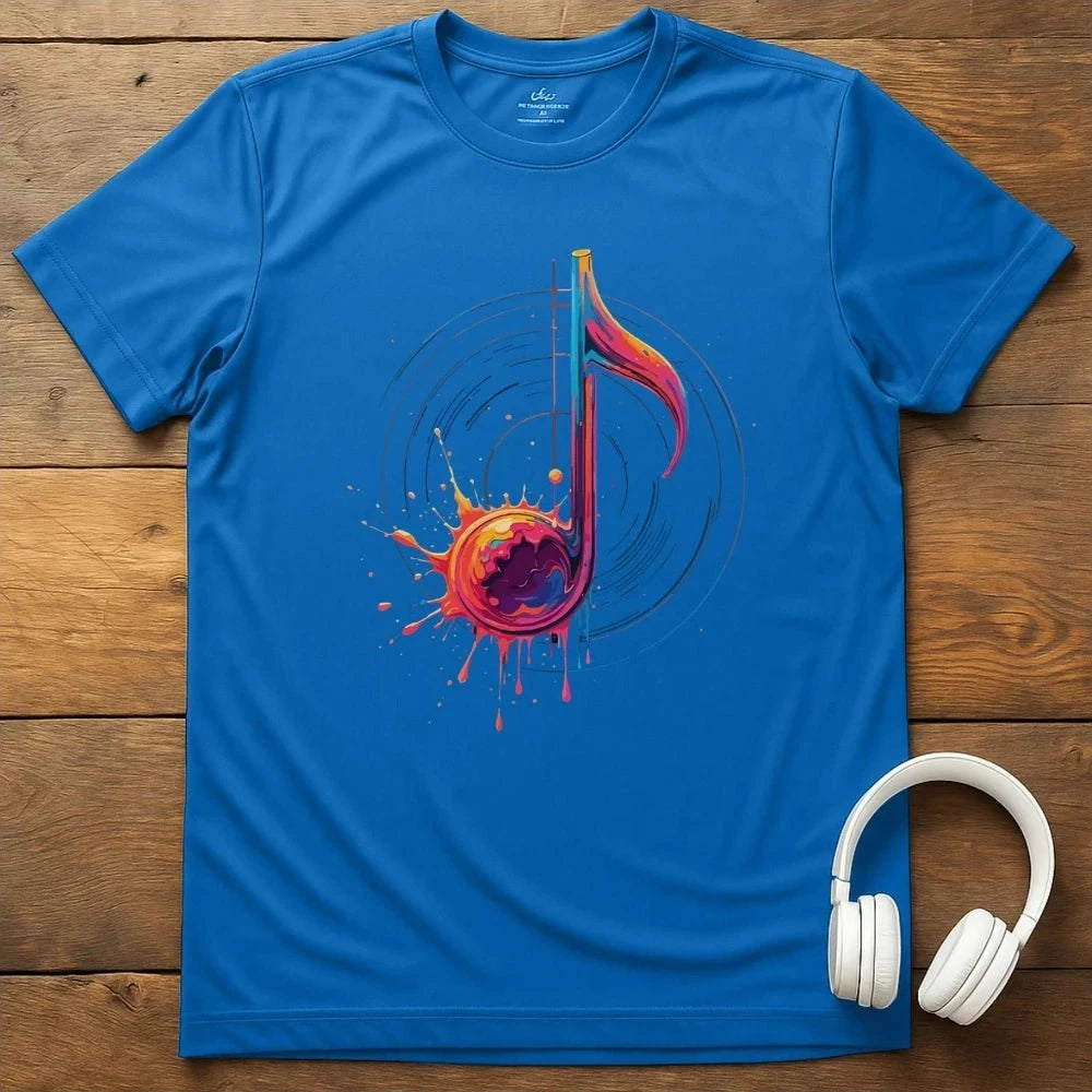Color Me Music T-Shirt - Royal