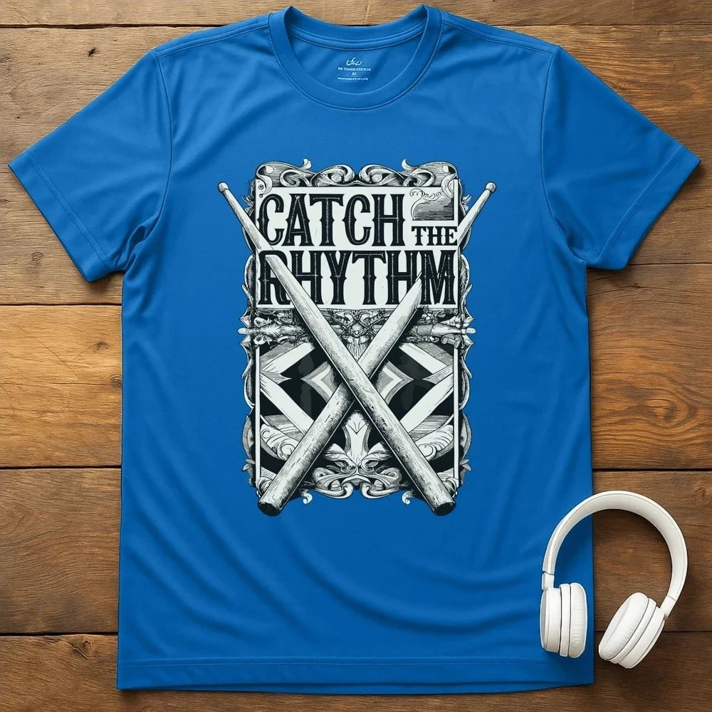 Catch The Rhythm T-Shirt - Royal