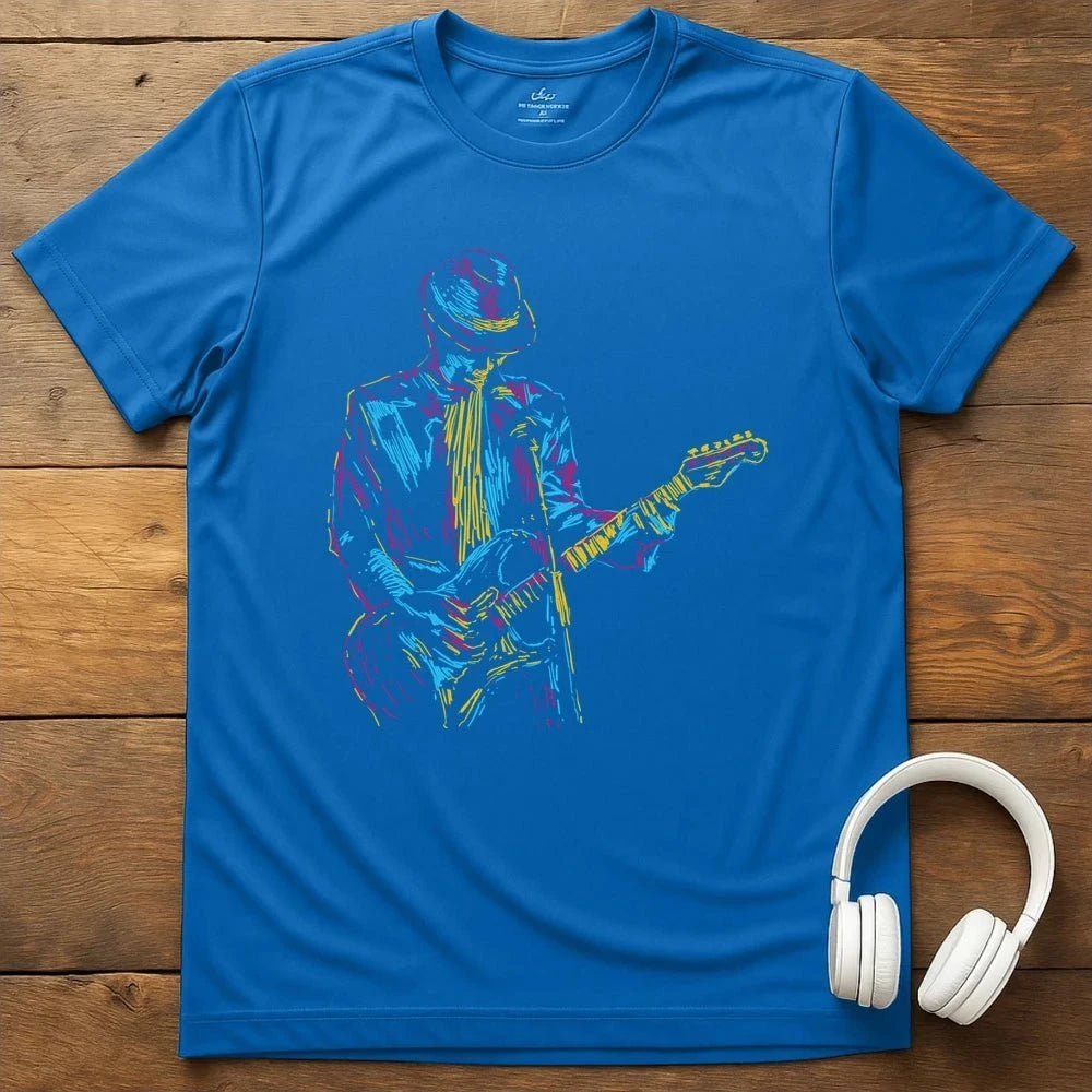 Blues Player T-Shirt - Royal