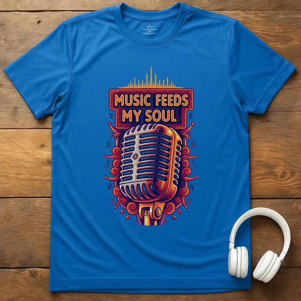Feeds My Soul T-Shirt - Royal