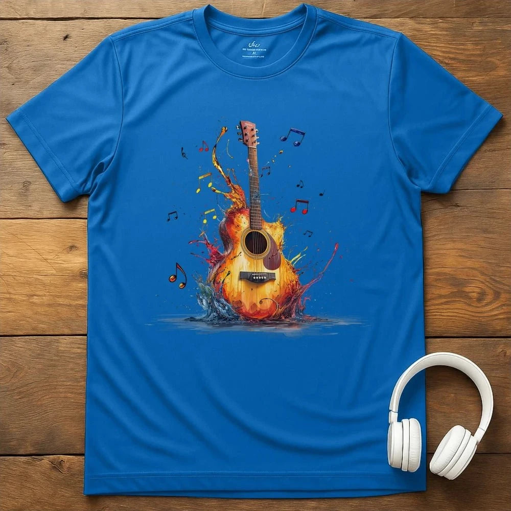 Sound Splash T-Shirt - Royal