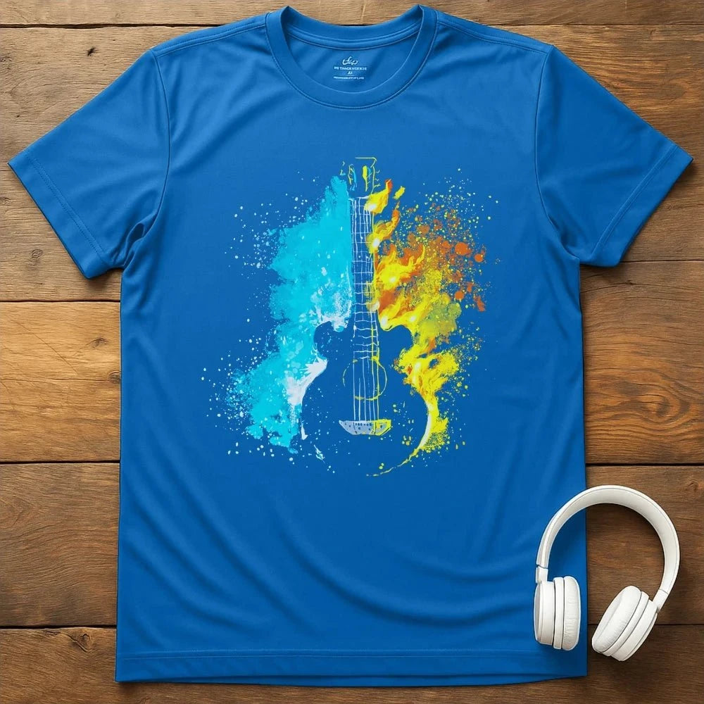 Splash Of Color T-Shirt - Royal