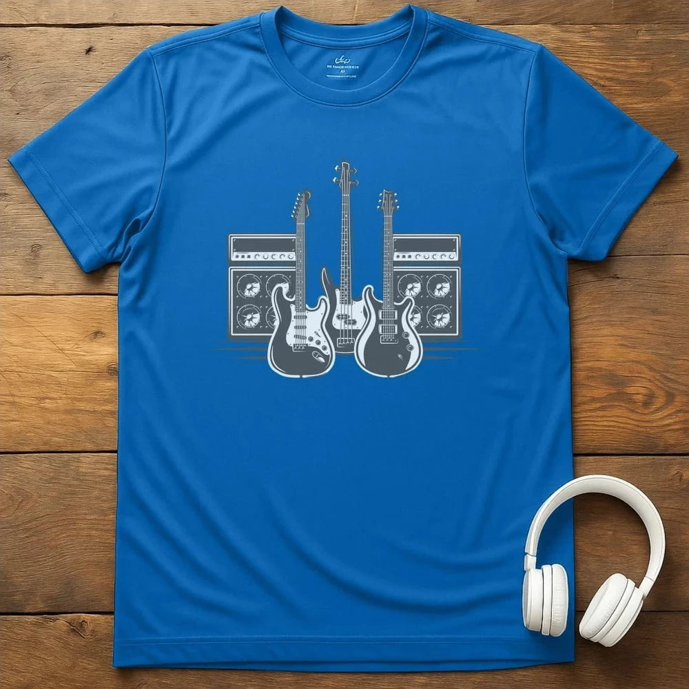 Guitar Band T-Shirt - Royal