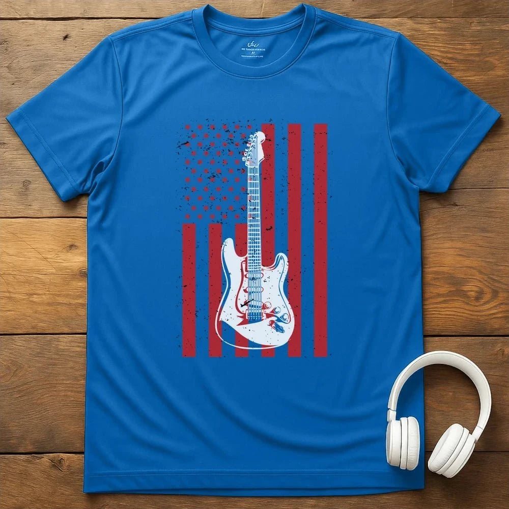 Flag Rocker T-Shirt - Royal