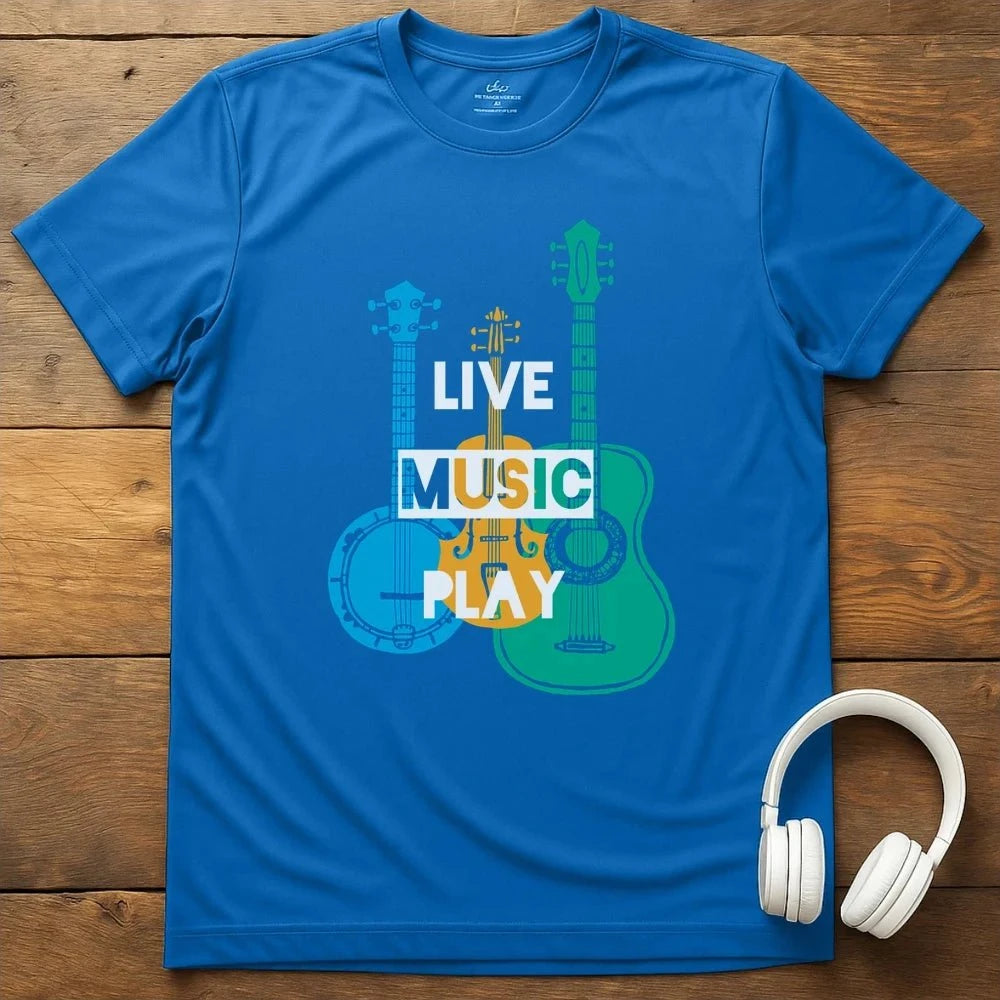 String Trio T-Shirt - Royal