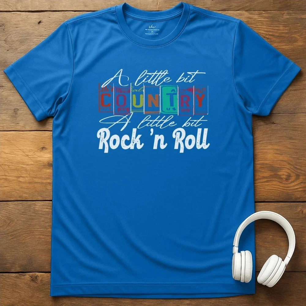 Little Bit Rock T-Shirt - Royal
