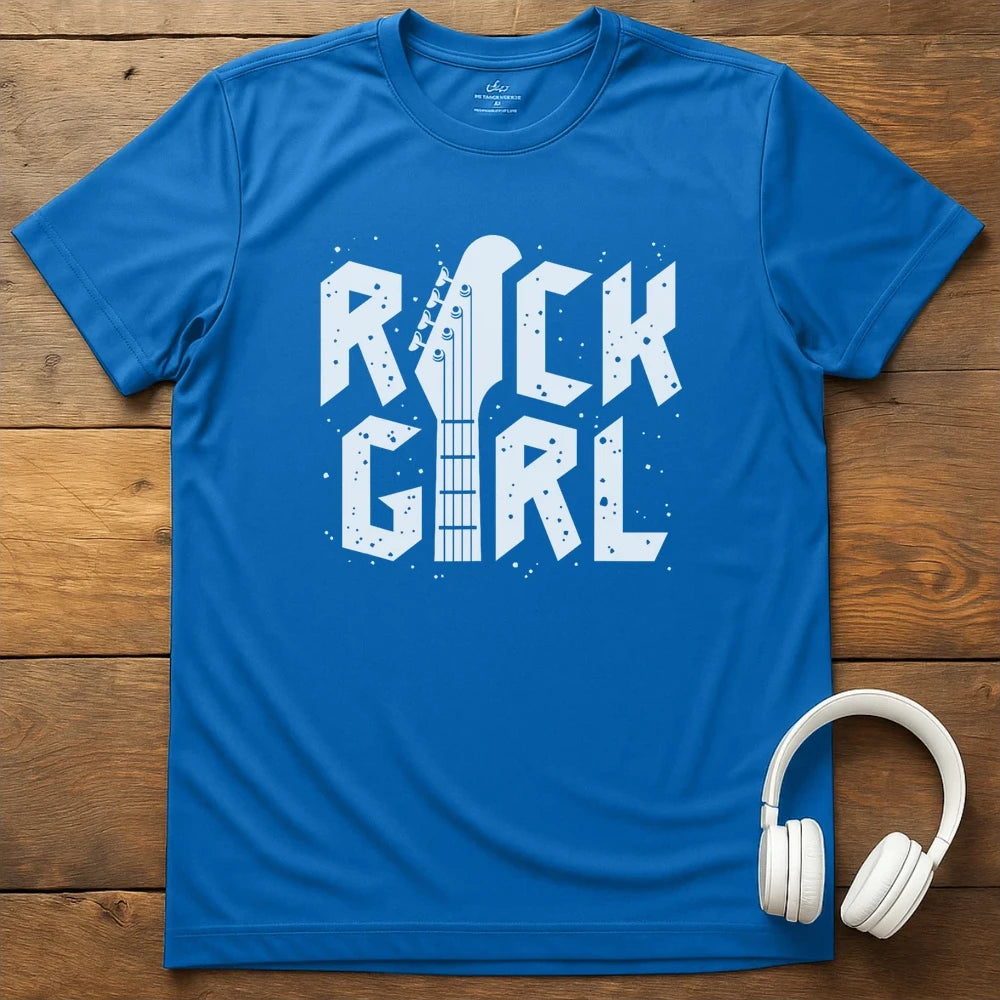 Rock Girl T-Shirt - Royal