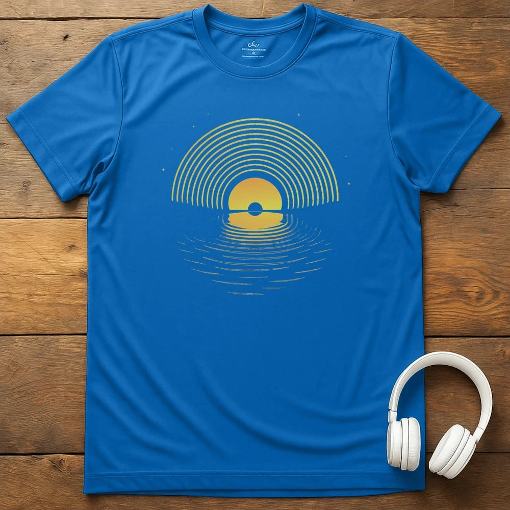 Record Reflection T-Shirt - Royal