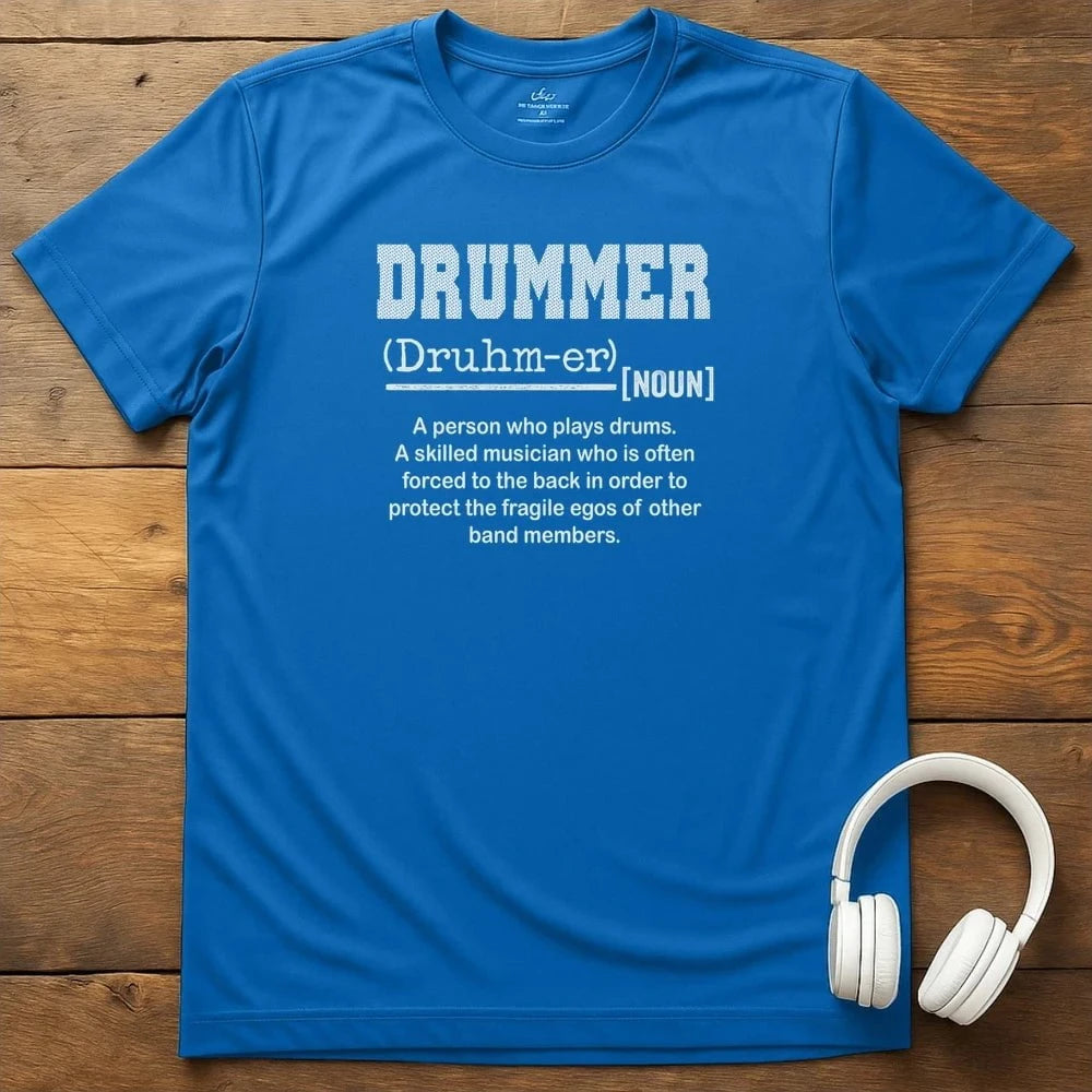 Drummer T-Shirt - Royal