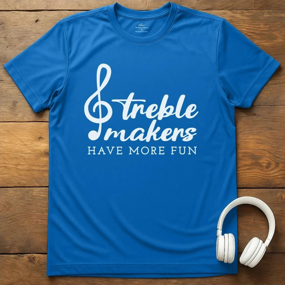 Treble T-Shirt - Royal