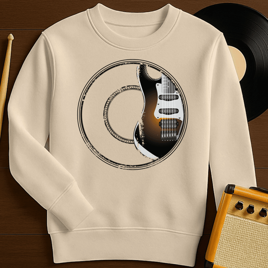 Sound Hole Crewneck - Sand