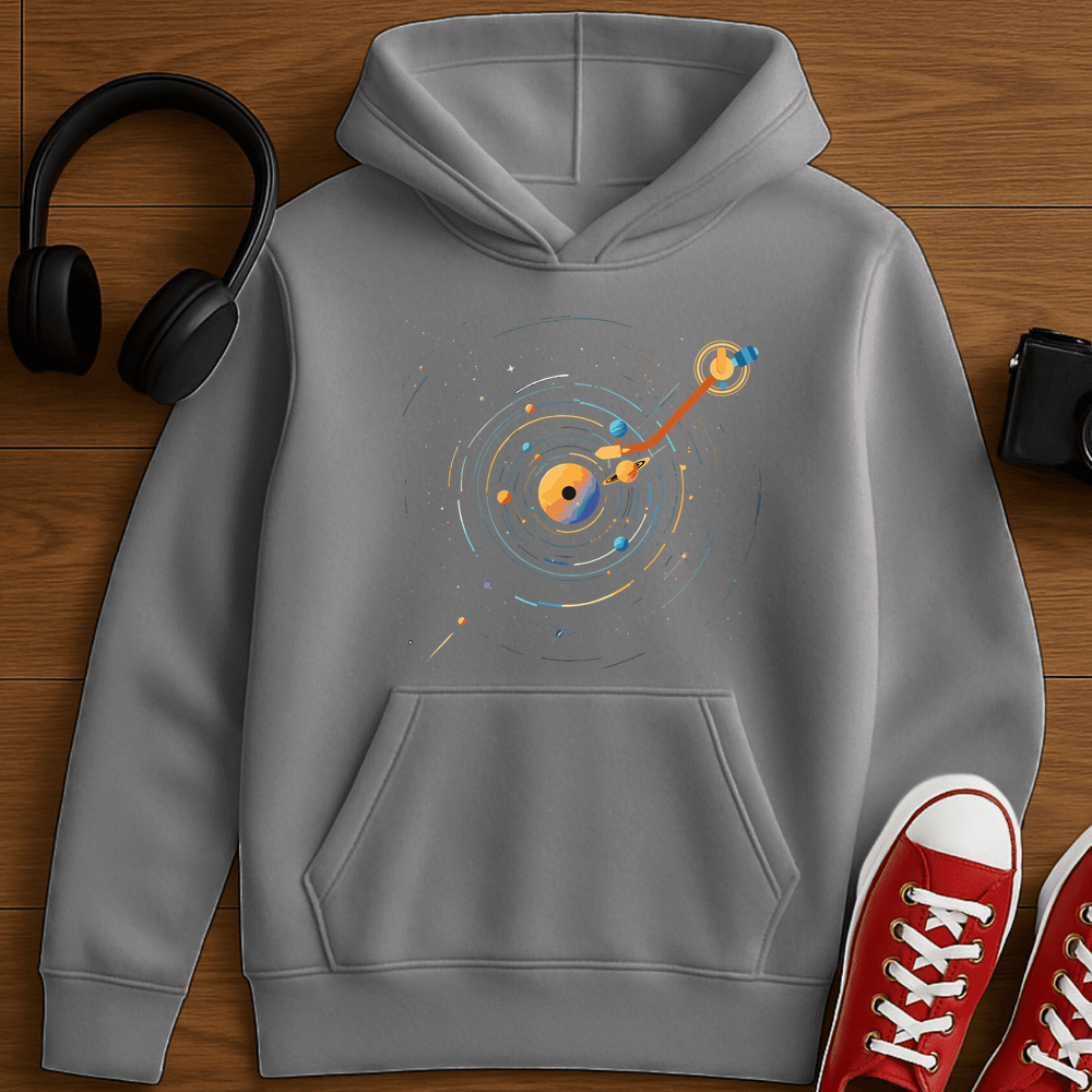 Solar Record Hoodie - Sport Grey