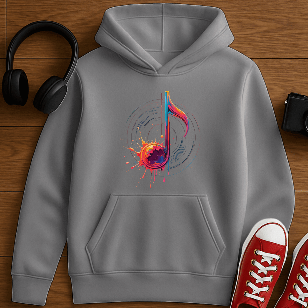 Color Me Music Hoodie - Sport Grey