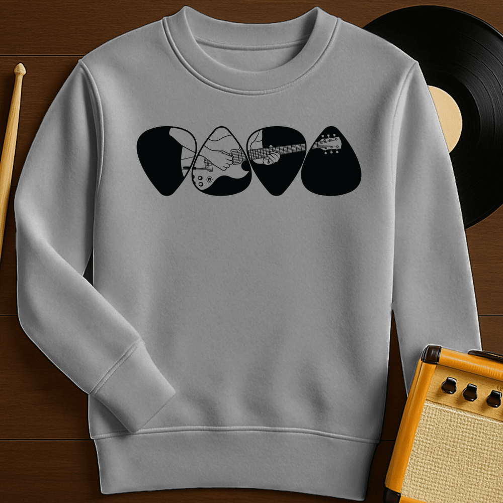 Four Picks Crewneck - Sport Grey