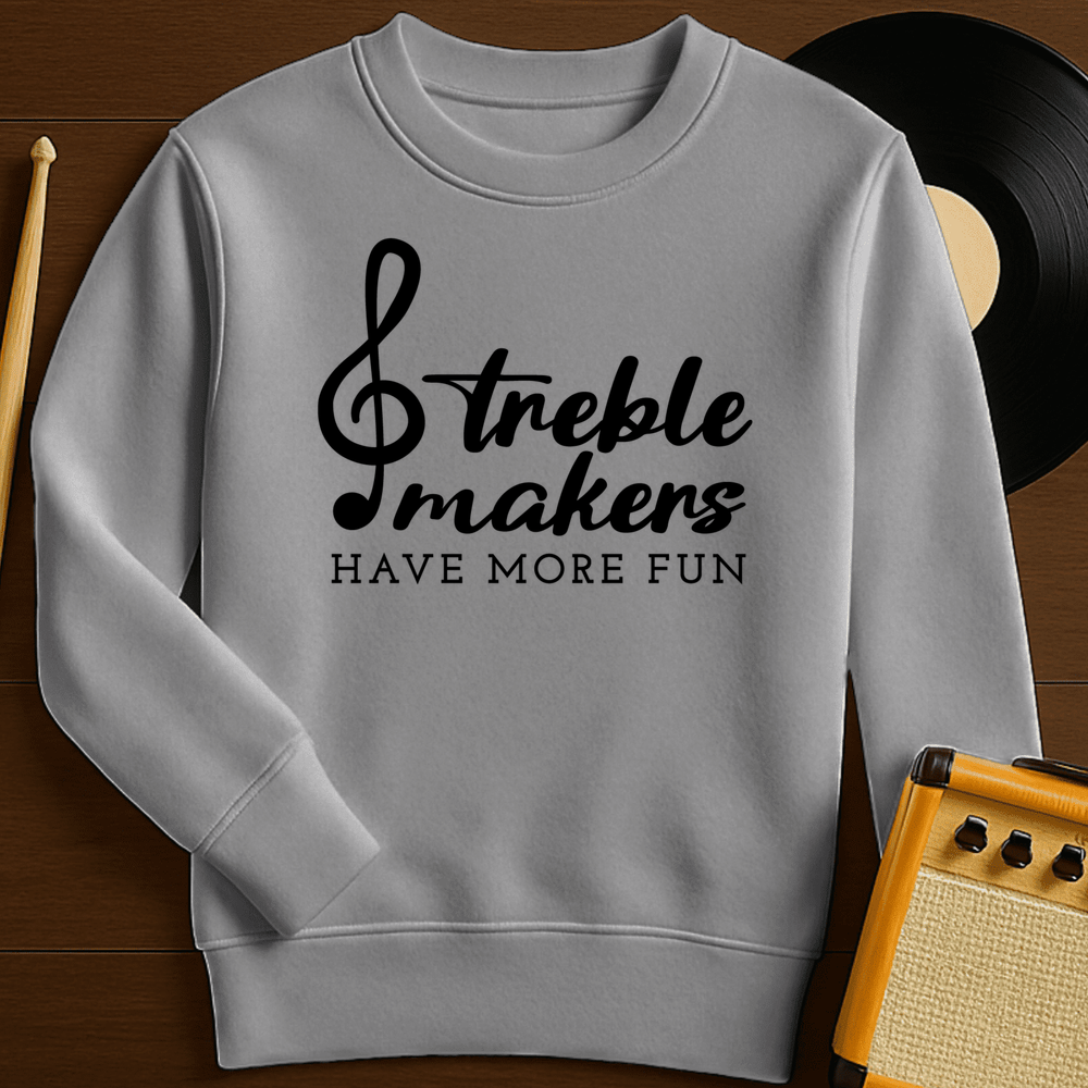 Treble Crewneck - Sport Grey
